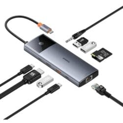 Baseus Metal Gleam Series II Expand Your Connectivity (10-in-1 USB-C Hub) (1)