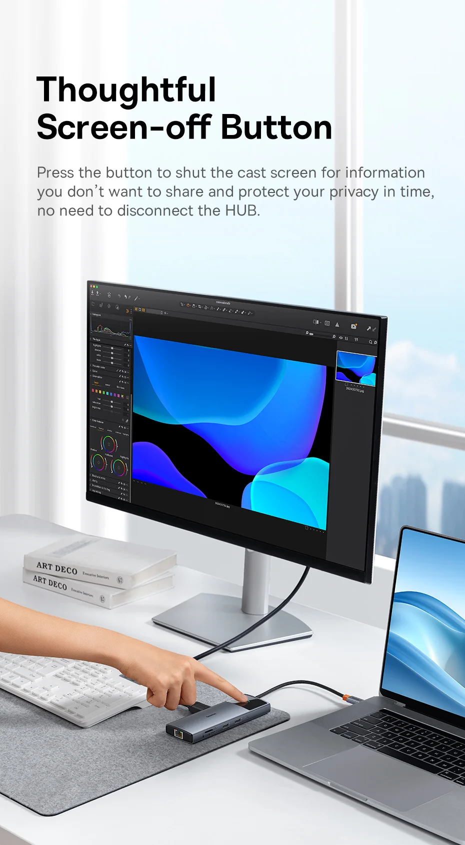 Baseus Metal Gleam Series II Expand Your Connectivity (10-in-1 USB-C Hub) (1)