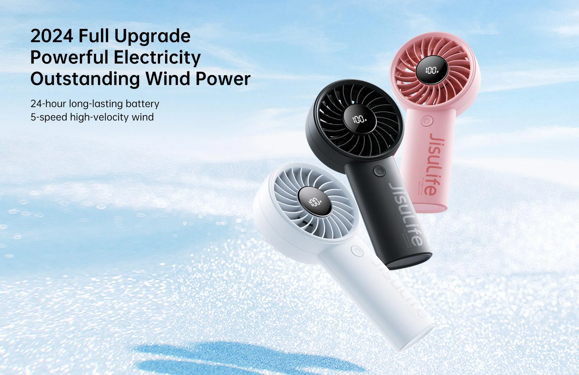 JisuLife Handheld Fan Life4 Experience Unrivaled Comfort (1)