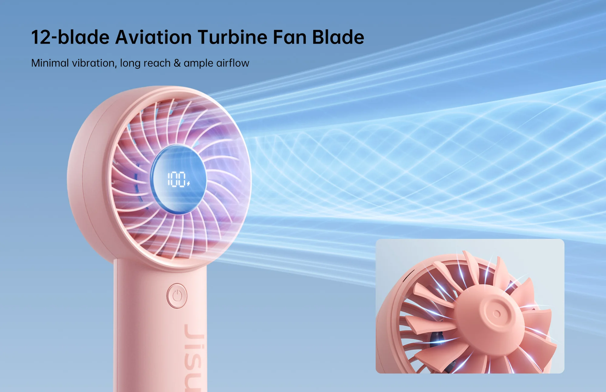 JisuLife Handheld Fan Life4 Experience Unrivaled Comfort (1)