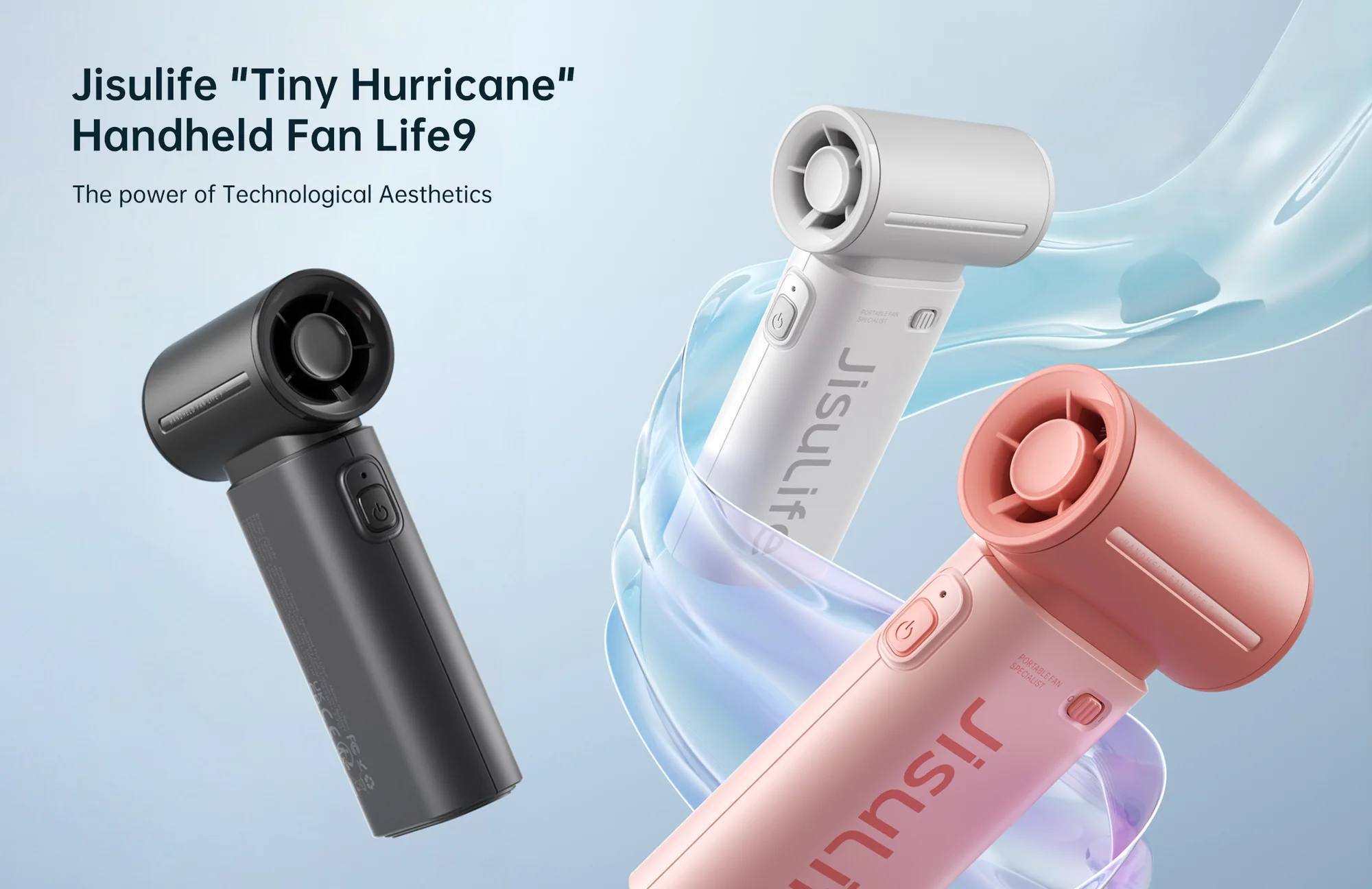 JisuLife Handheld Fan Life9 Tiny Hurricane (1)