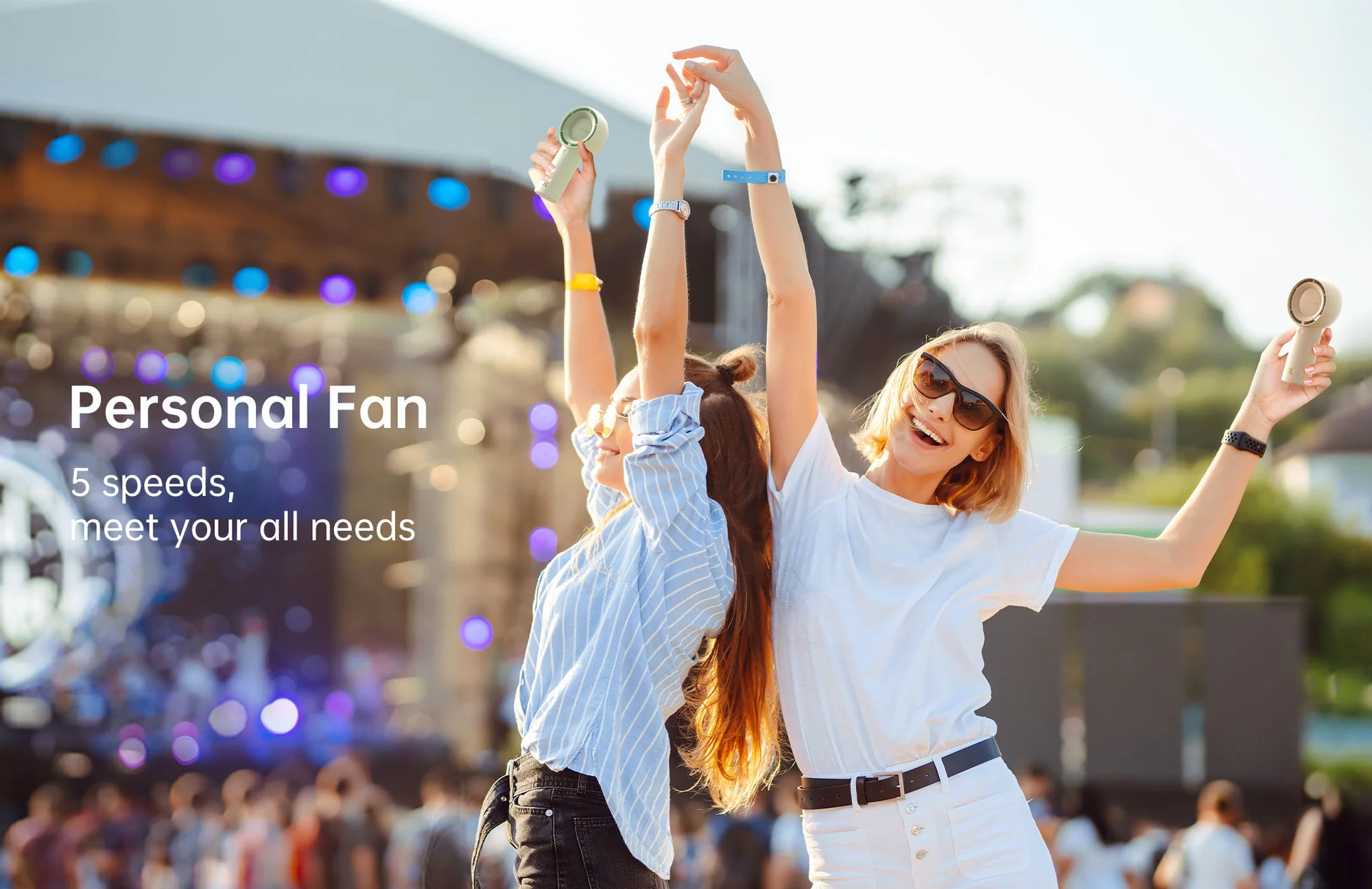 JisuLife Life5 Plus Handheld Fan Experience Ultimate Portable Cooling Power (1)