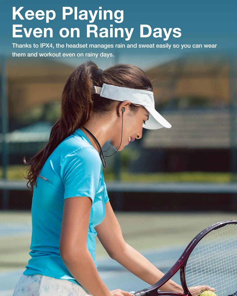 QCY C1 Wireless Neckband Headphones (1)