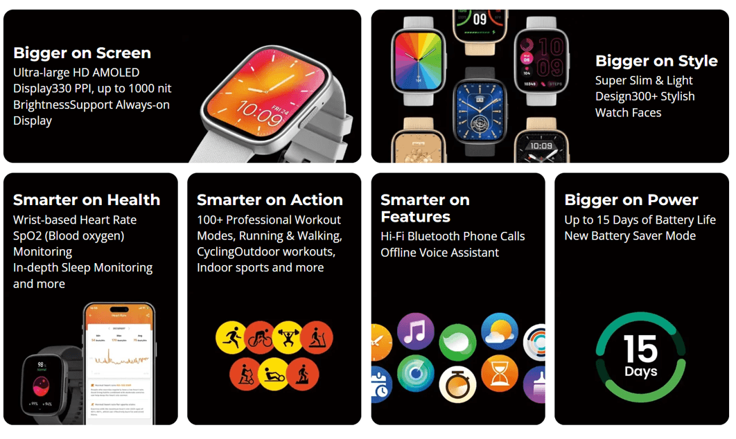 Zeblaze GTS 3 Plus smartwatch (1)