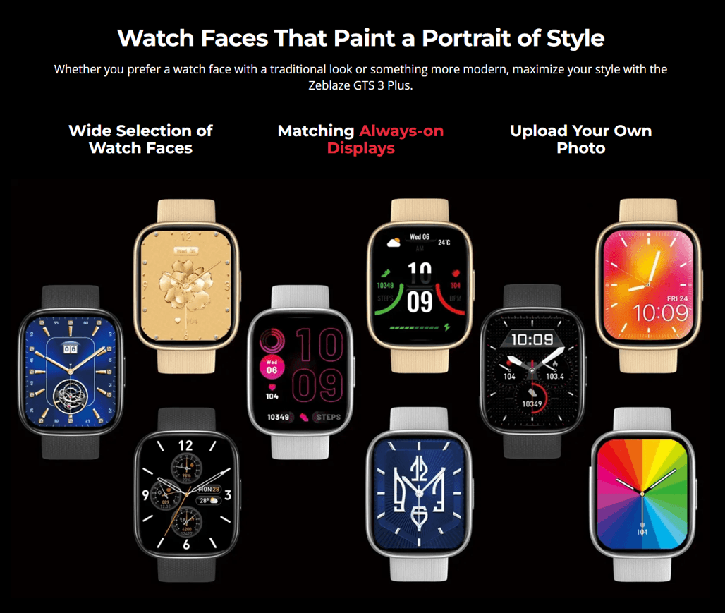 Zeblaze GTS 3 Plus smartwatch (1)