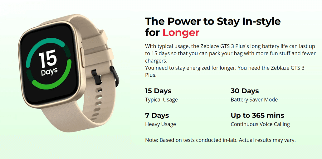 Zeblaze GTS 3 Plus smartwatch (1)