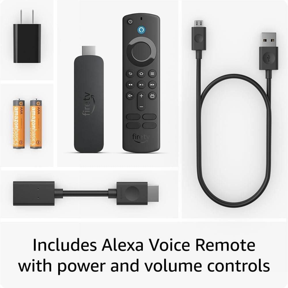Amazon Fire TV Stick 4K with Alexa Voice Remote