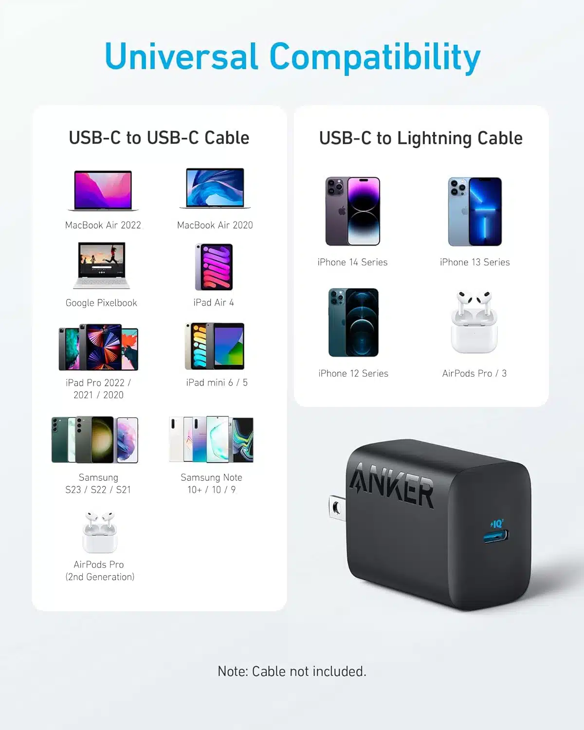 Anker 312 30W PD USB-C Charger (A2640N11) (1)