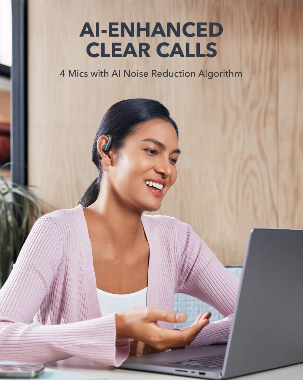 Anker Soundcore AeroFit Open-Ear Bluetooth Earbuds