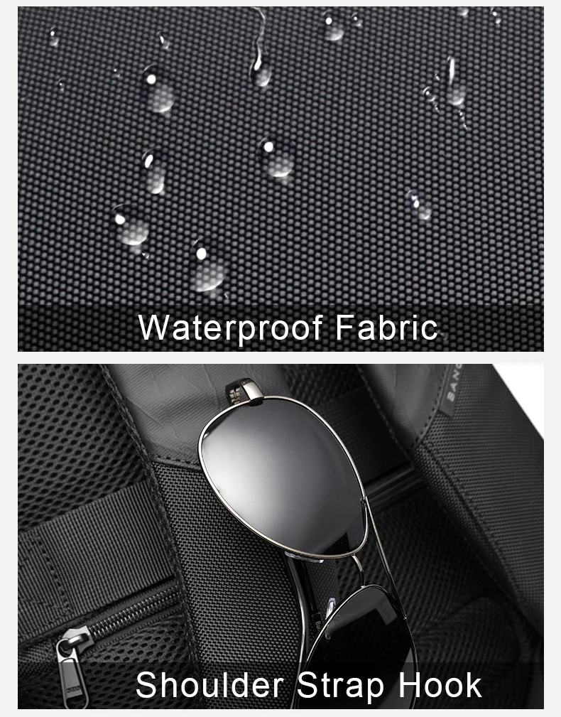 BANGE BG-1921 Large Capacity 15.6 Inch Laptop Backpack 