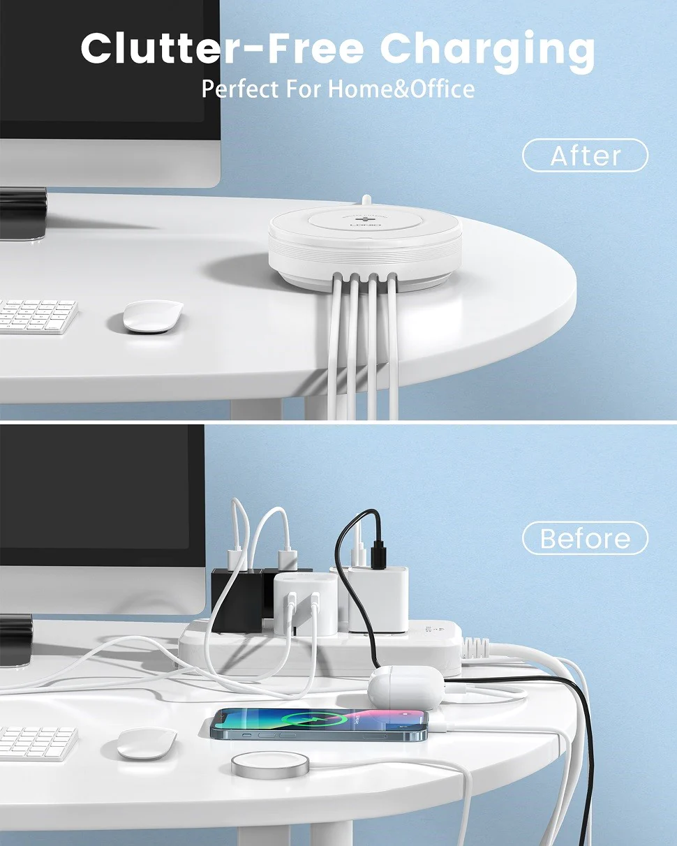 LDNIO AW003 32W Desktop Wireless Charging Station