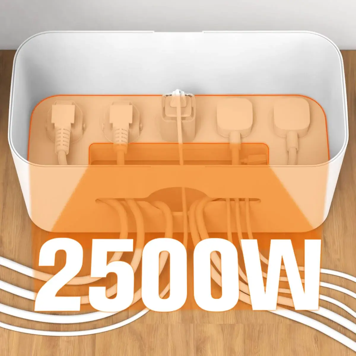 LDNIO SN5311W Smart Outlets Power Socket Storage Box With Wireless