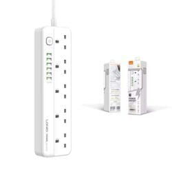 Ldnio Power Socket Sk5691 With 5 Ac Outlets And 6 USB Charging Ports