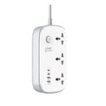 Ldnio SC3416 Power Strip 65W 3 Sockets With 4 Port Charger