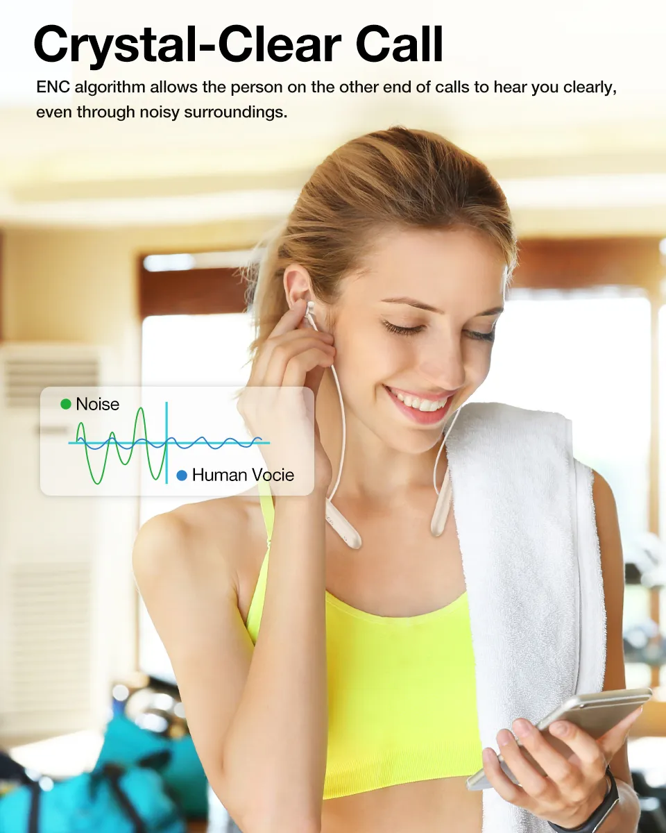 QCY C2 Bluetooth Neckband Headphones (10)