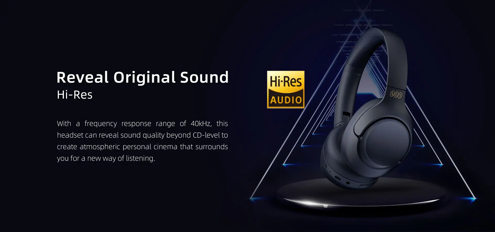 QCY H3 43dB Hybrid ANC Wireless Headphones (1)