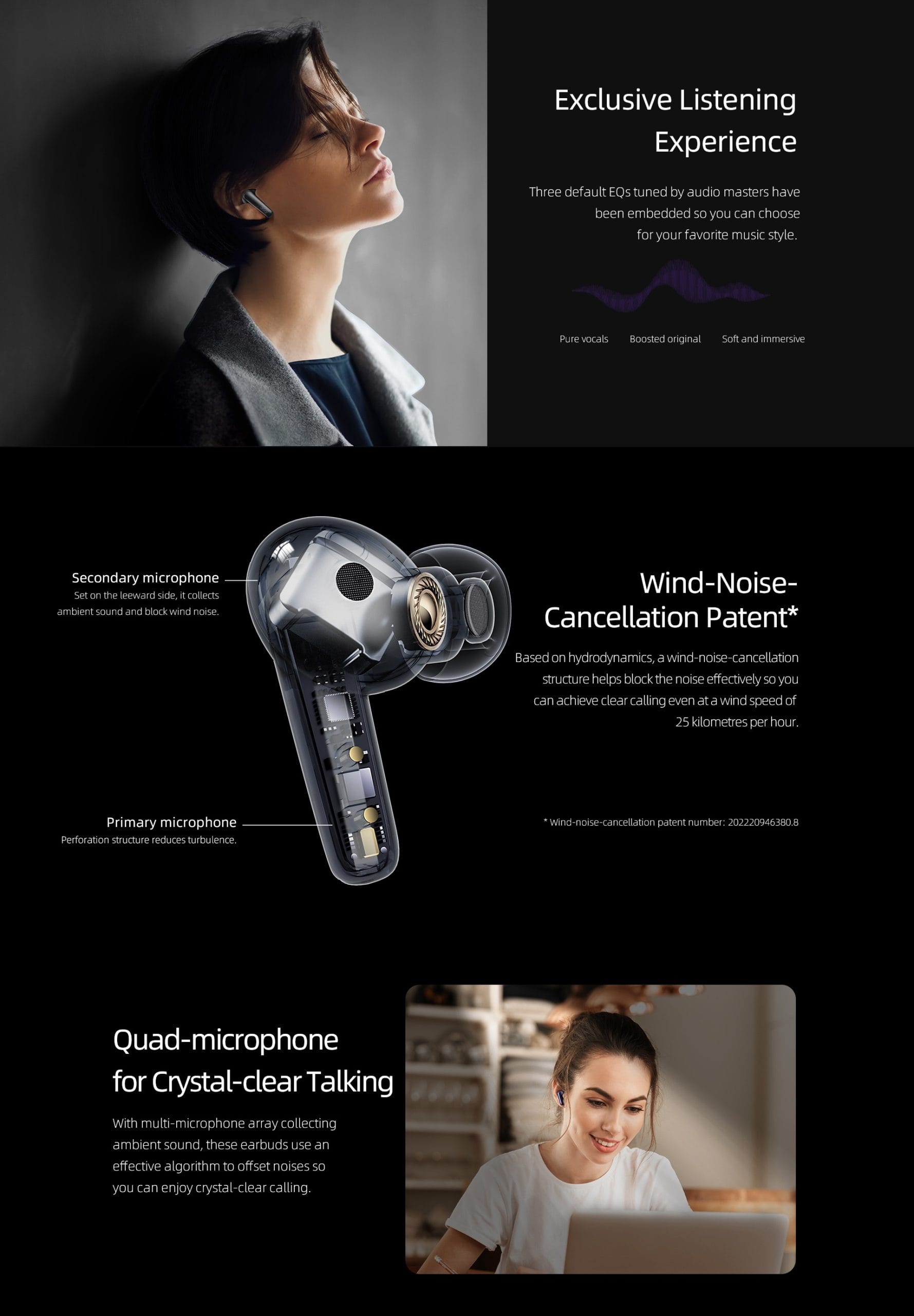 QCY T13X TWS Earbuds Bluetooth V5.3 Earphone (6)