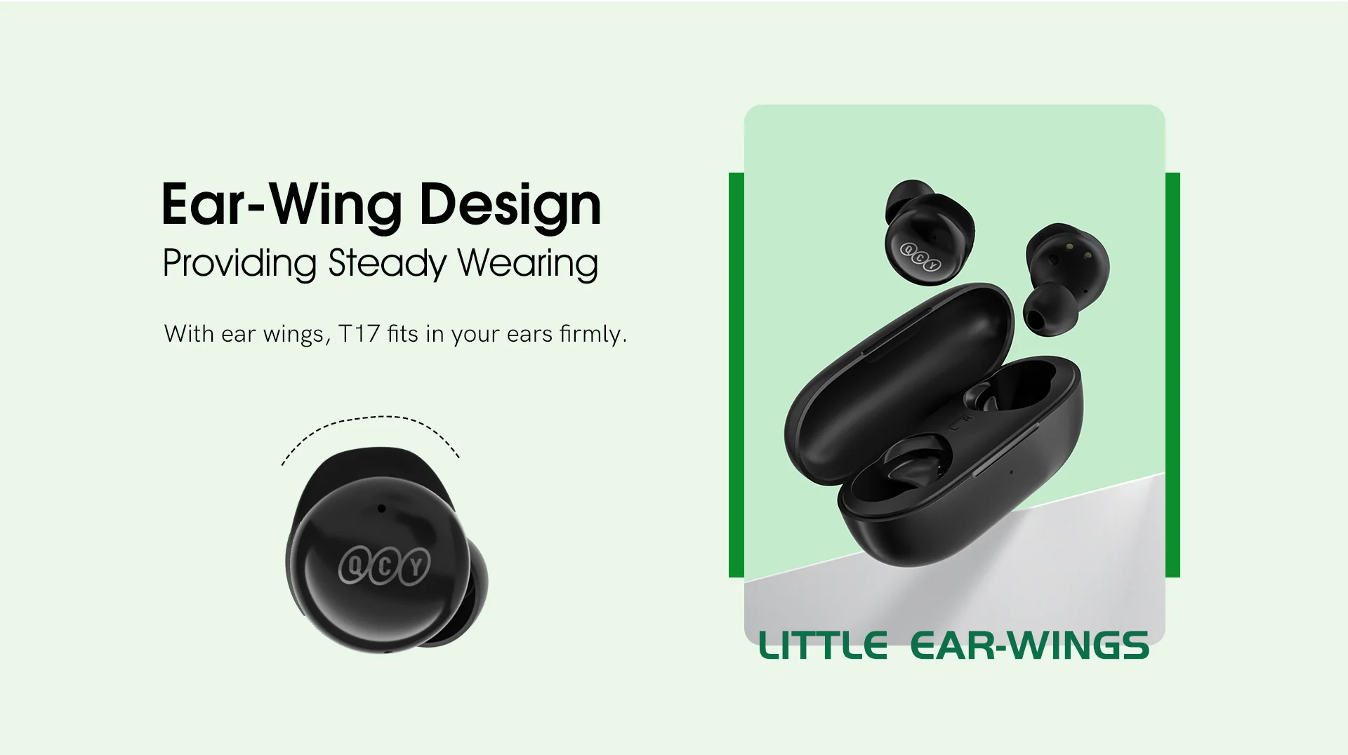 QCY T17 ENC True Wireless Earbuds (1)