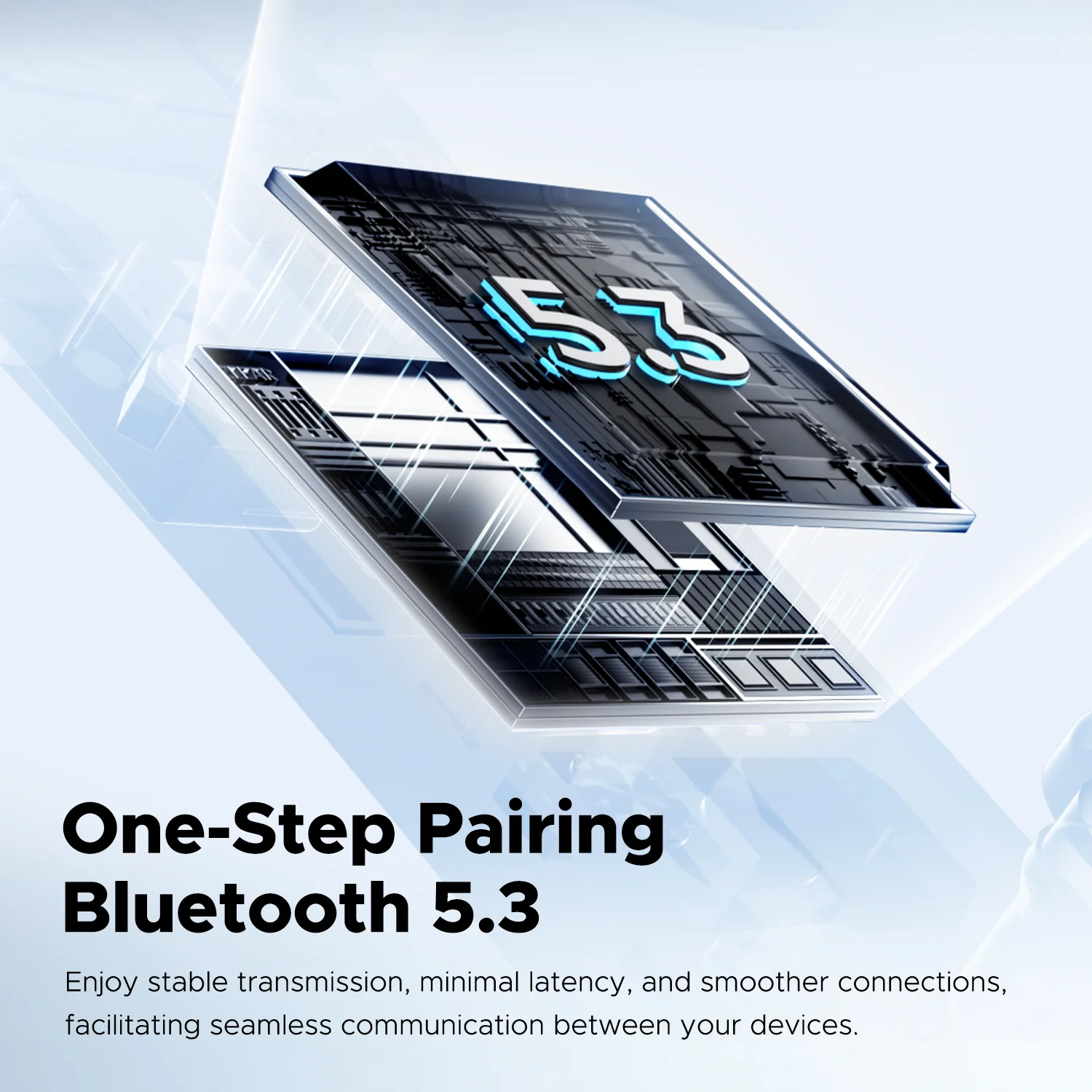 SoundPEATS Clear Transparent Series True Wireless Earbuds 