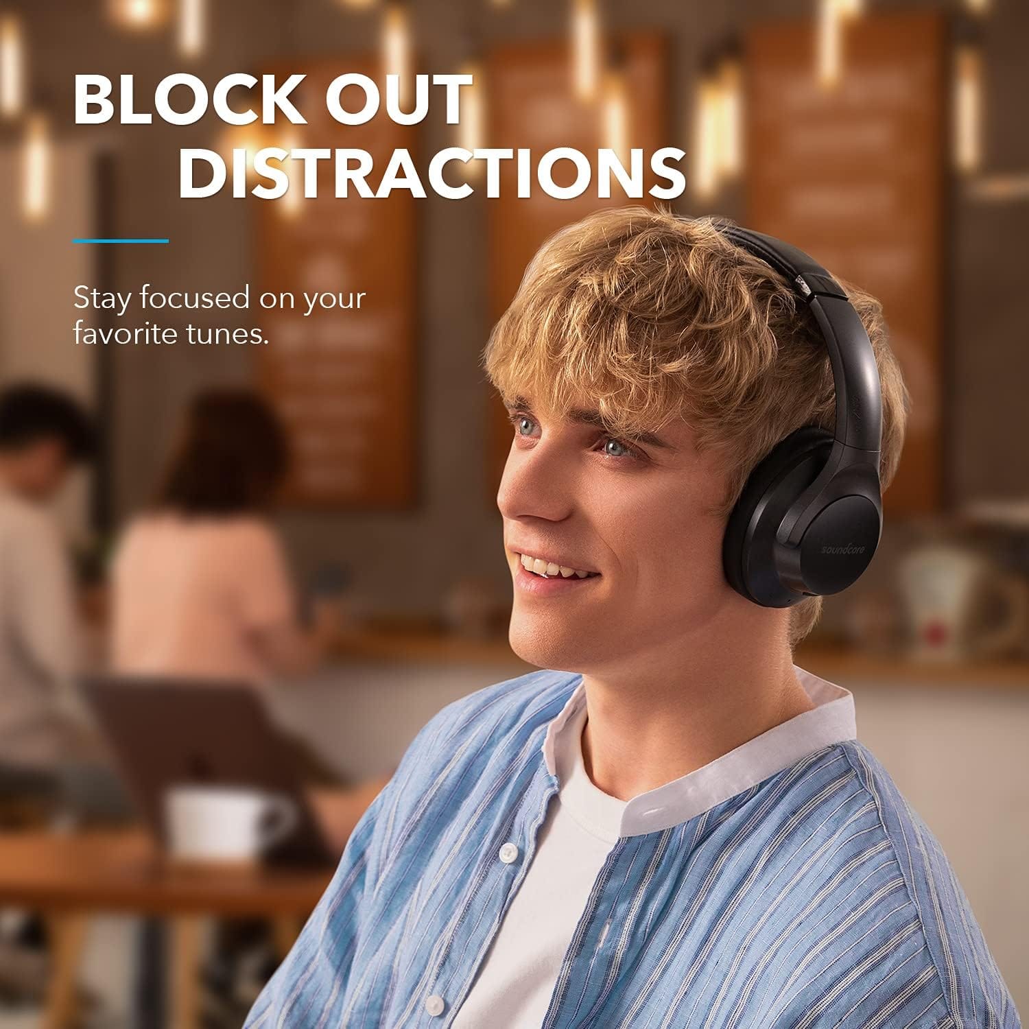 Anker Soundcore Life Q20+ Active Noise Cancelling Headphones