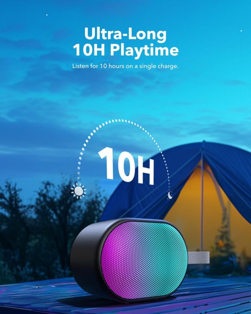 Anker Soundcore Pyro Mini Bluetooth Speaker - Gears Wheel