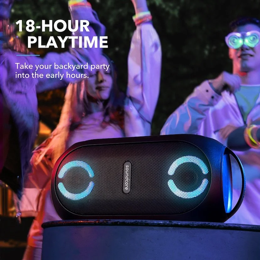 Anker Soundcore Rave Mini PartyCast Portable Speaker