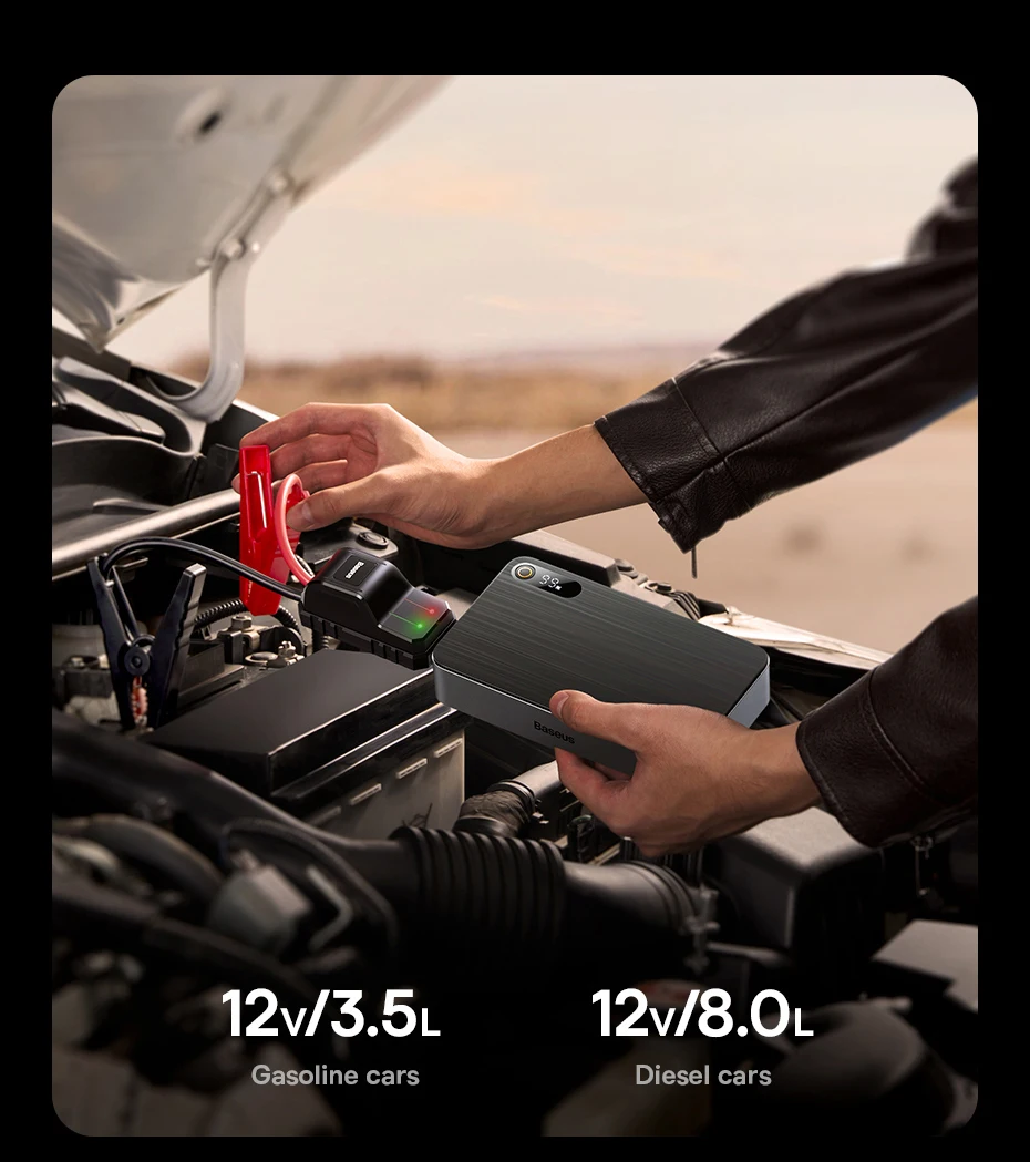 Baseus 16000mAh 1600A Car Jump Starter Power Bank