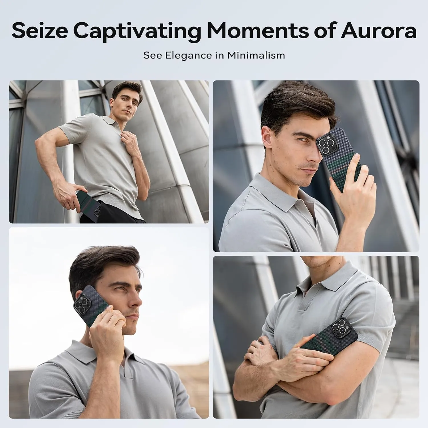 Benks Aurora ArmorAir Case Built with Kevlar® for iPhone 15 Pro 15 Pro Max