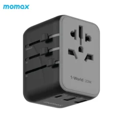 Momax UA11 1-World 3 Port AC Travel Adapter [20W]