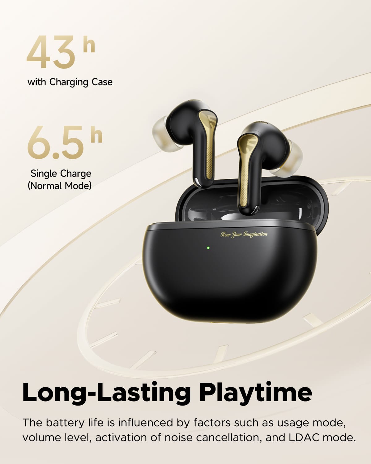 SOUNDPEATS Capsule 3 Pro Plus Hybrid ANC LDAC Earbuds