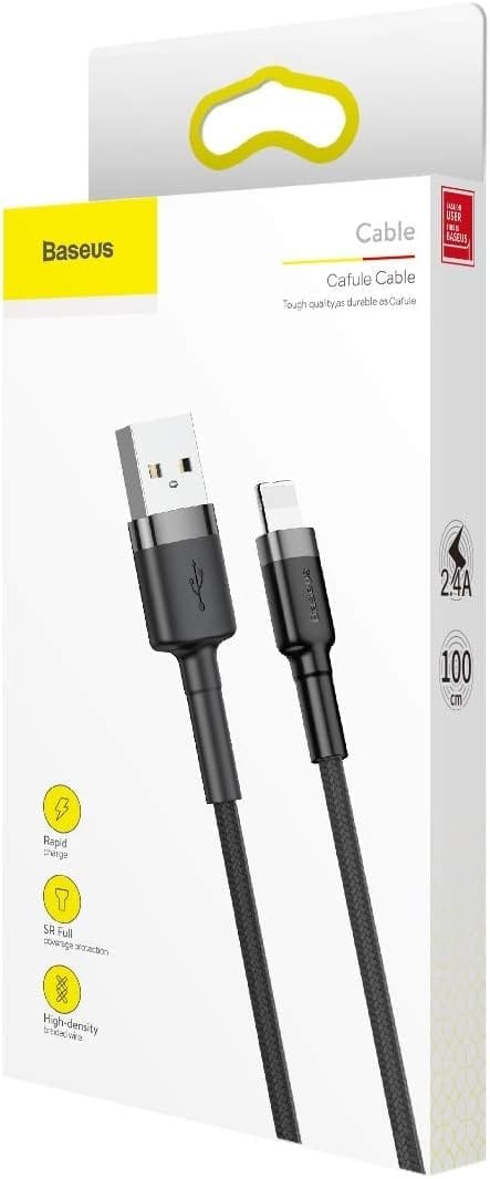Baseus Cafule Cable USB for Lightning 2.4A 1M (CALKLF-BG1)