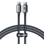 Baseus Crystal Shine Series Fast Charging Data Cable Type-C to Type-C 100W 1.2m Black (CAJY000601)