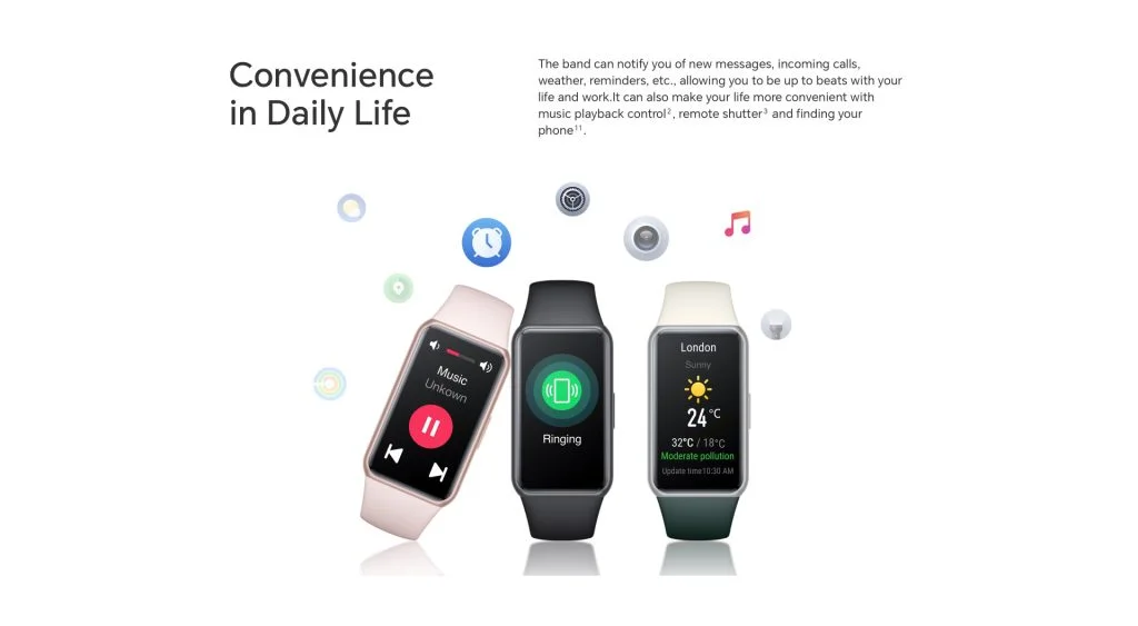 HONOR Band 7 AMOLED Display Fitness Tracker