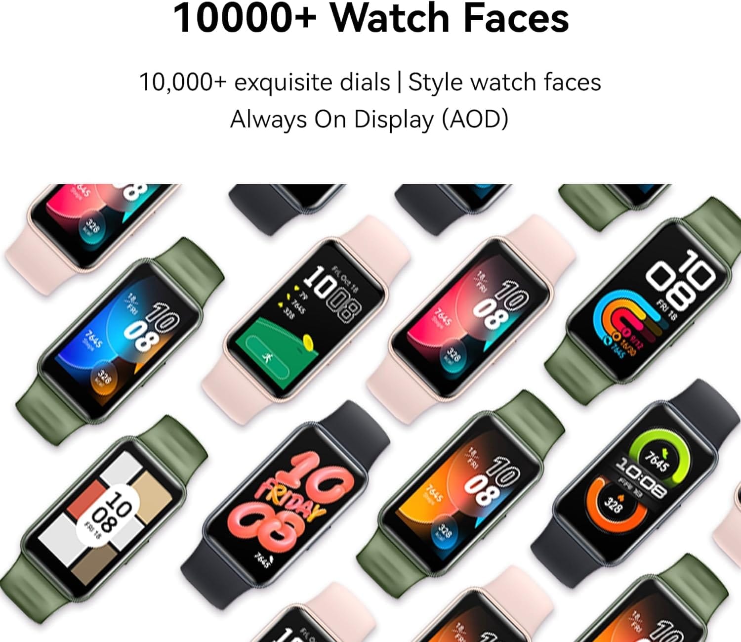 HUAWEI Band 8 AMOLED Display Fitness Tracker Smart Band