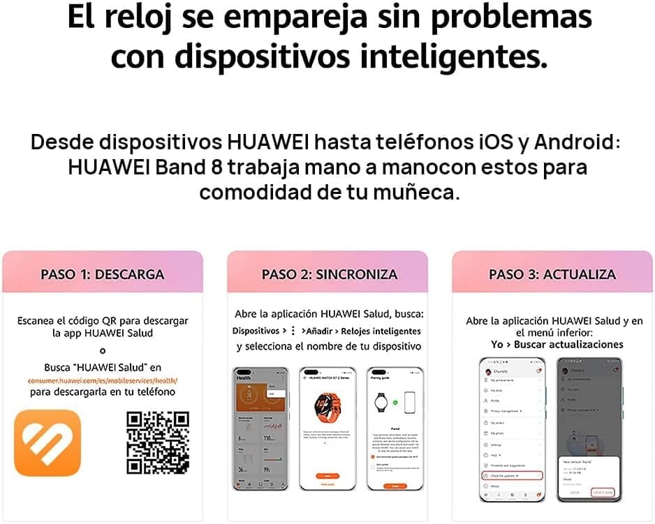 HUAWEI Band 8 AMOLED Display Fitness Tracker Smart Band