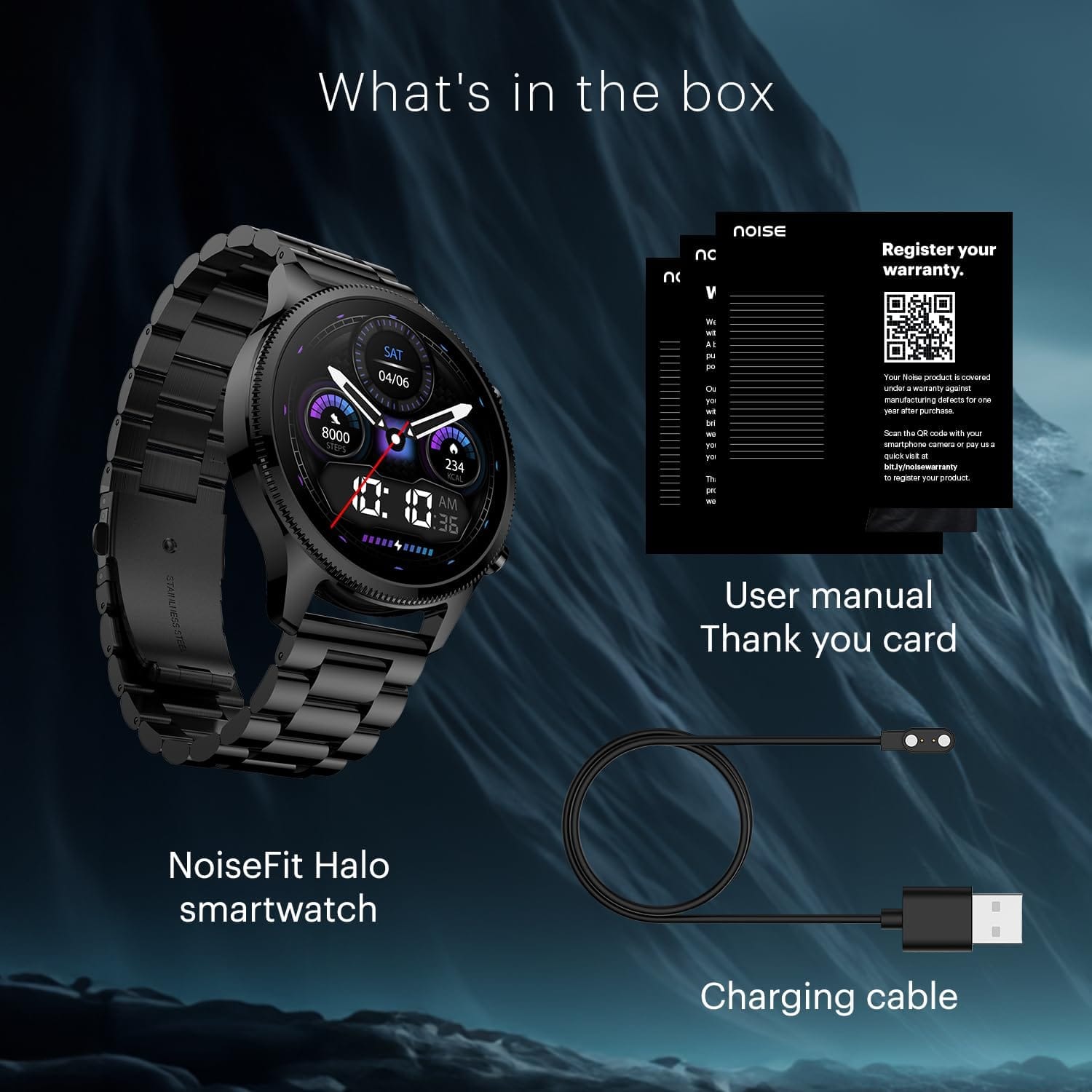 NoiseFit Halo Plus Smartwatch