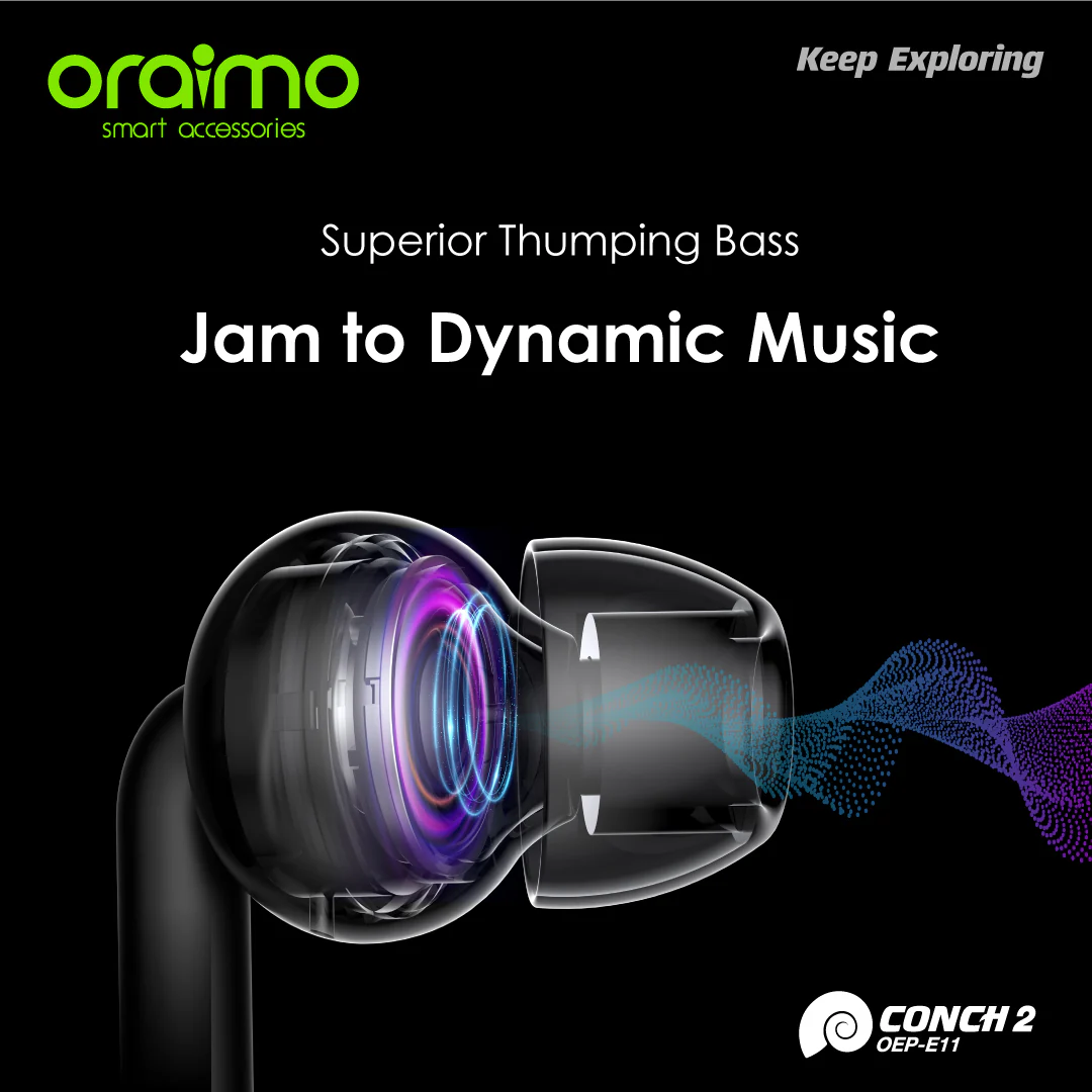 Oraimo Conch 2 OEP-E11 In-ear Earphone