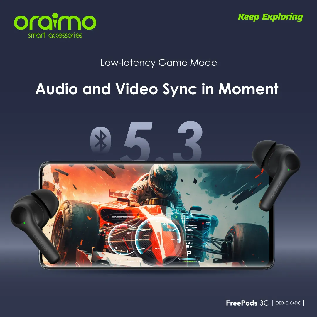 Oraimo FreePods 3C TWS Earphone (OEB-E104DC)