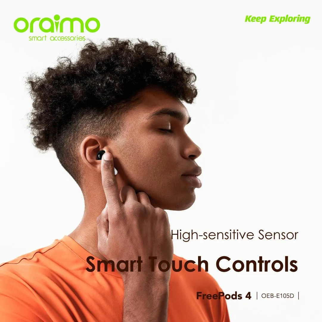 Oraimo FreePods 4 ANC True Wireless Earbuds(OEB-E105D)