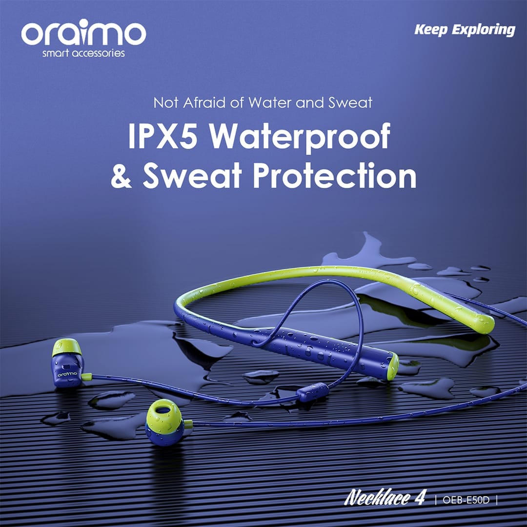 Oraimo Necklace 4 Wireless Neckband (OEB-E50D)