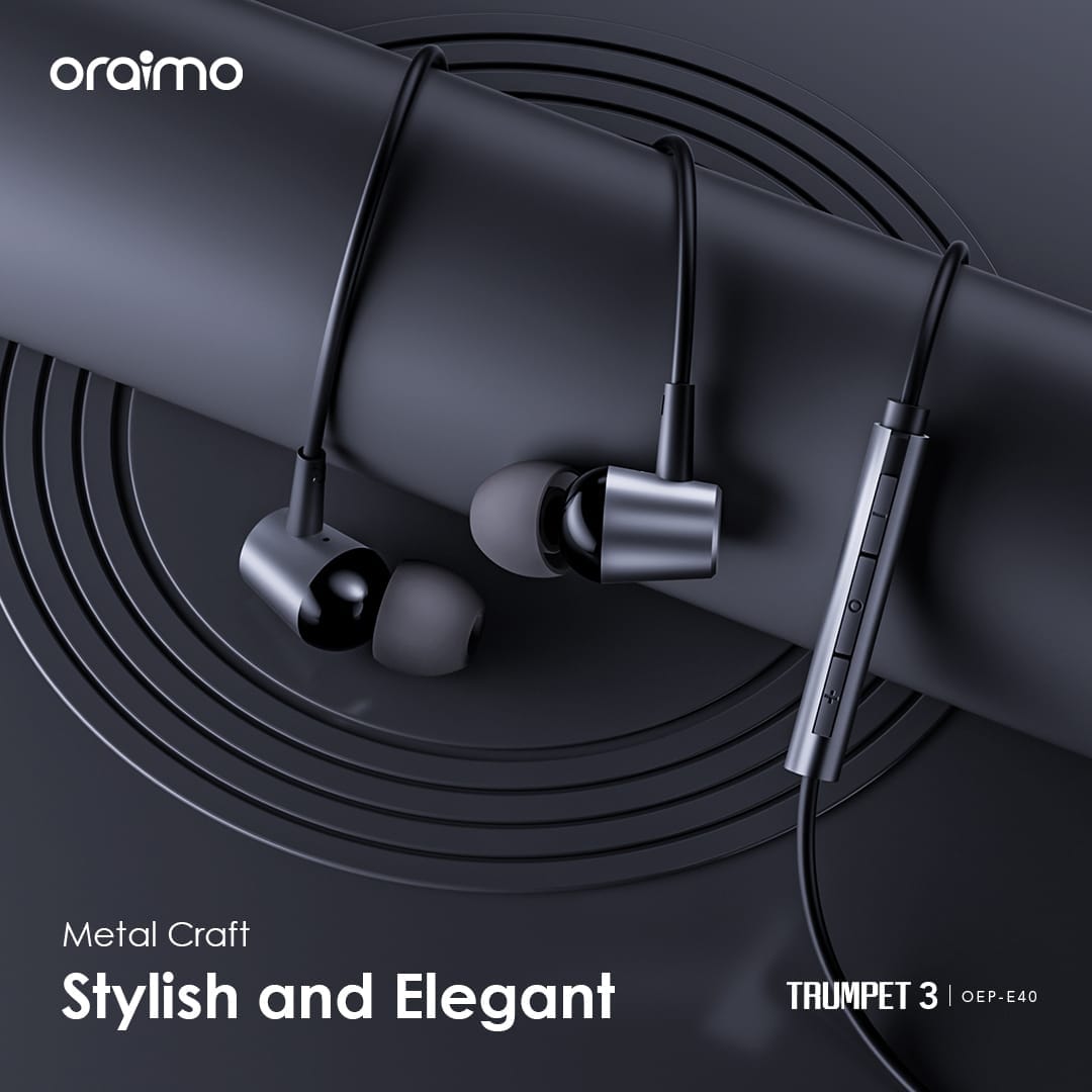 Oraimo OEP-E40 TRUMPET 3 In-Ear Earphone