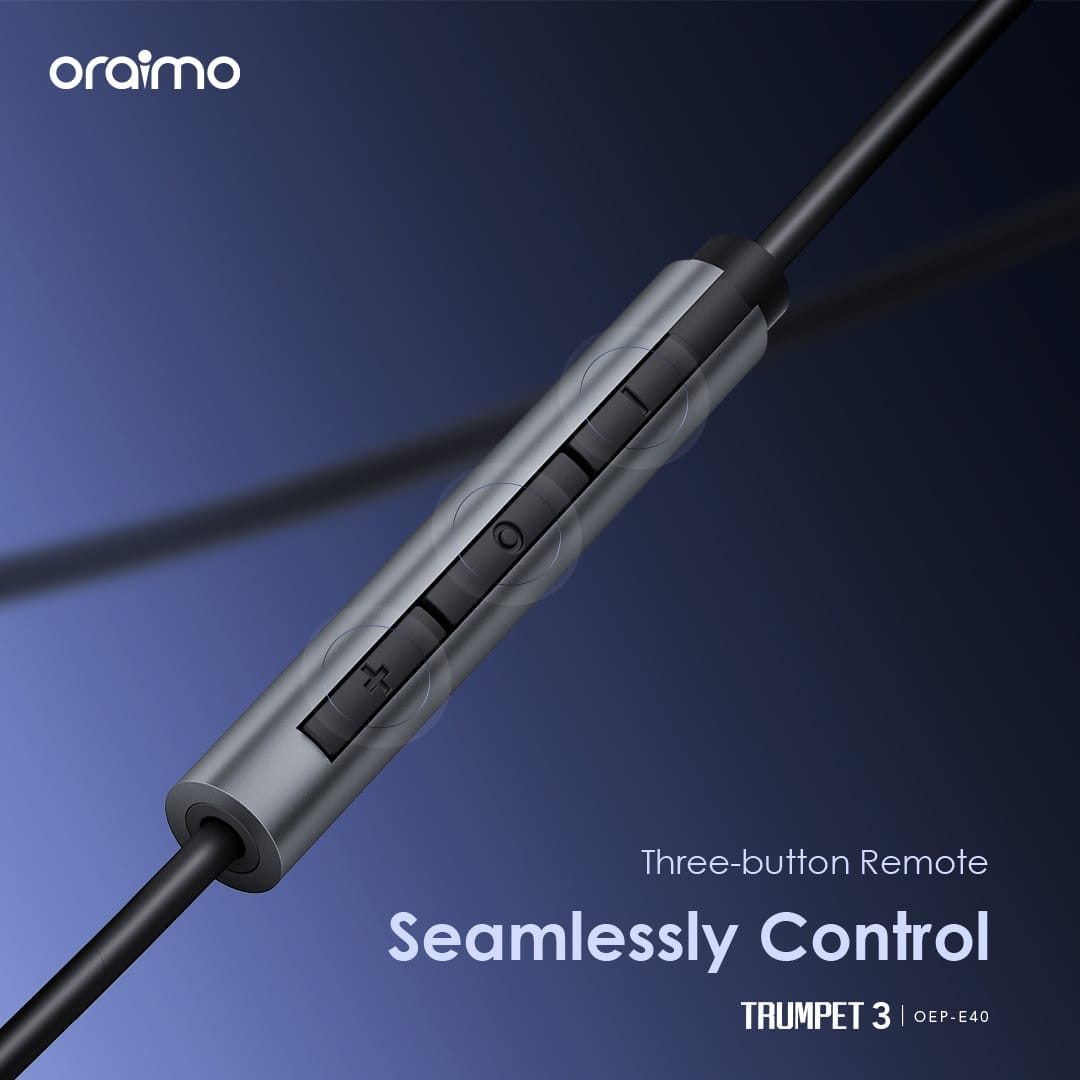 Oraimo OEP-E40 TRUMPET 3 In-Ear Earphone