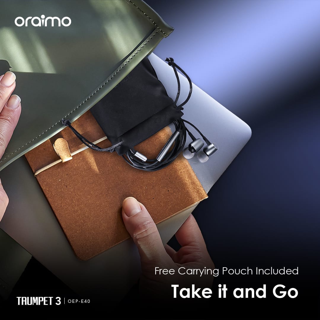 Oraimo OEP-E40 TRUMPET 3 In-Ear Earphone