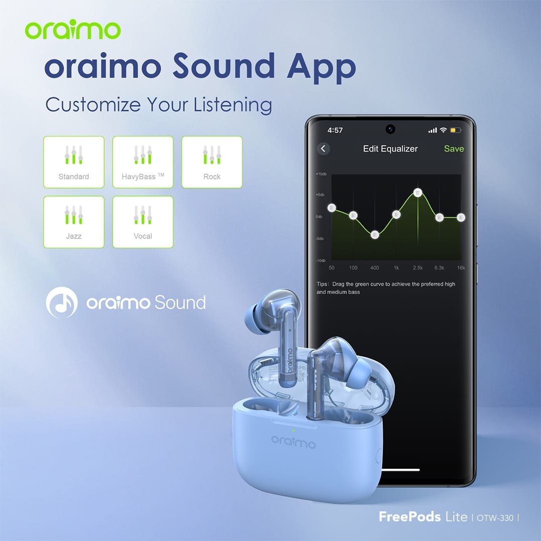 Oraimo OTW-330 FreePods Lite TWS Earbuds