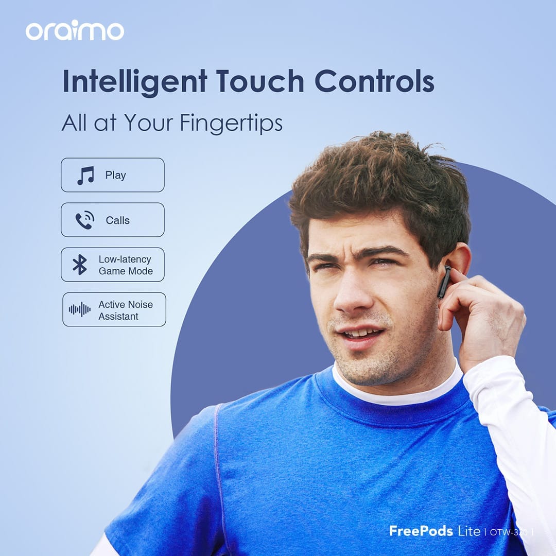 Oraimo OTW-330 FreePods Lite TWS Earbuds
