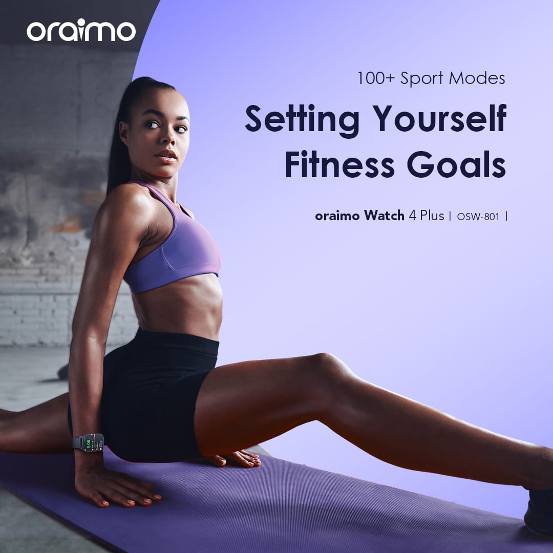 Oraimo Watch 4 Plus BT Calling Smart Watch (OSW-801)