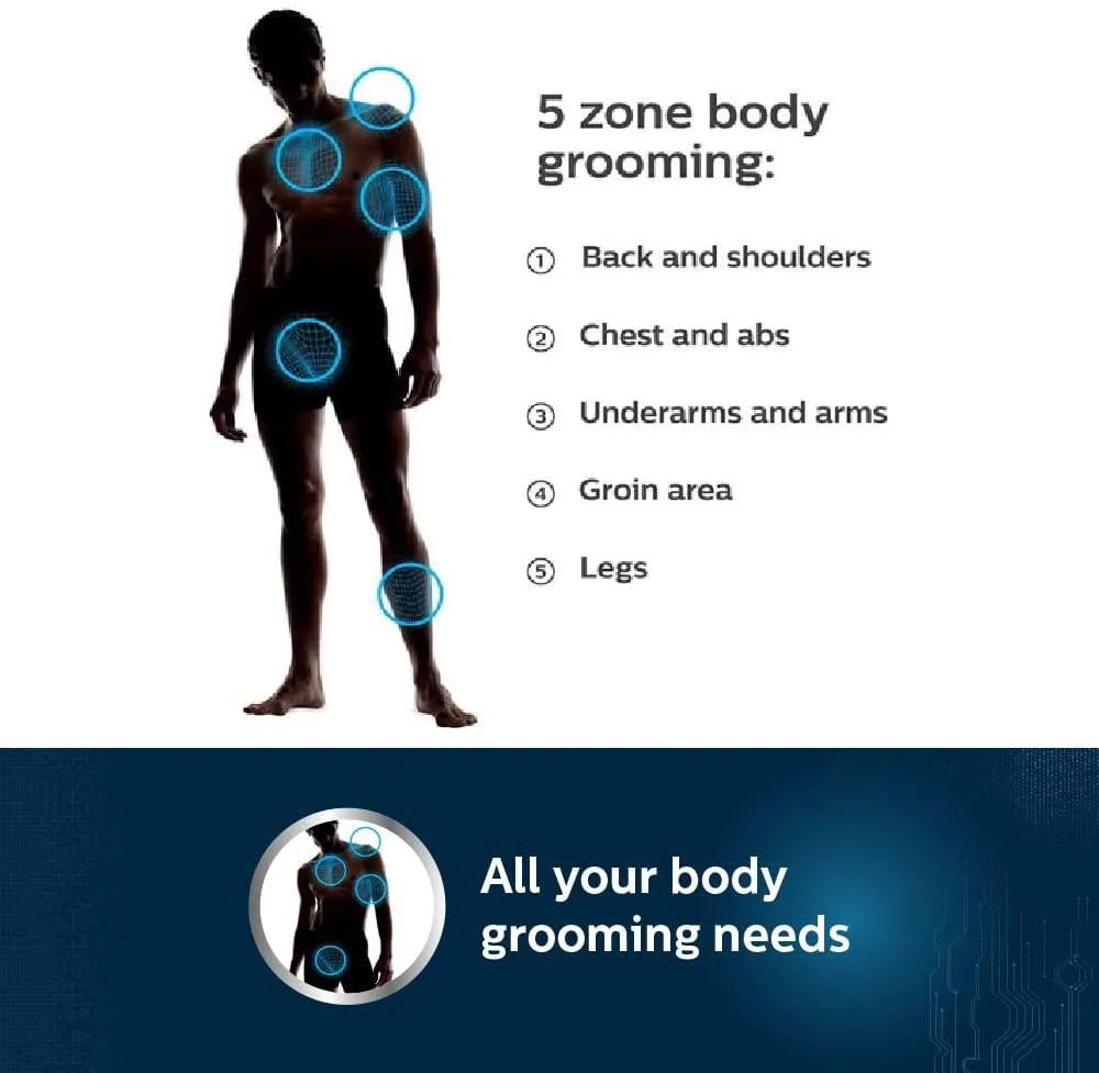 Philips BG102515 Series 1000 Body Groomer Trimmer