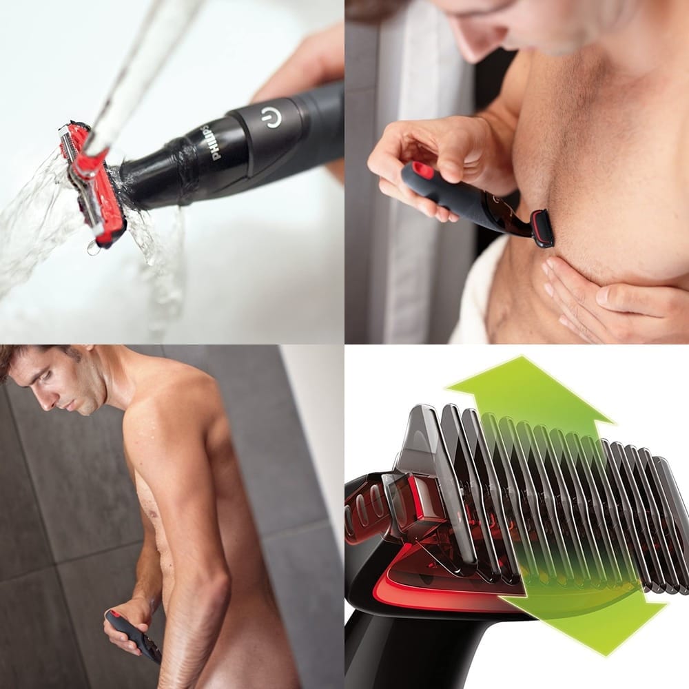 Philips Body Groom with Skin Protector Guards