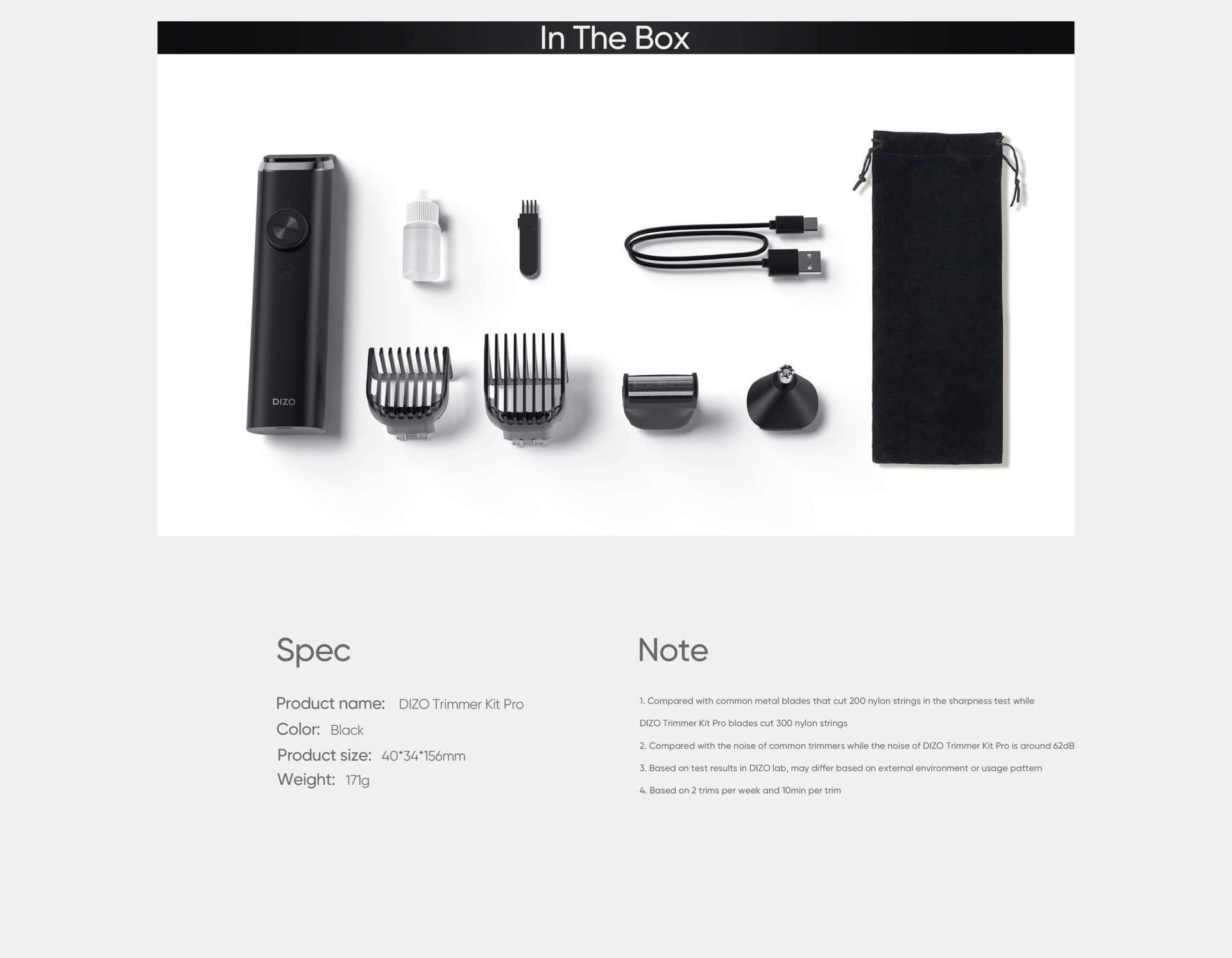 Realme Dizo Trimmer Kit Pro Trimmer