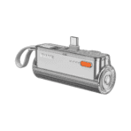 SHARGE Flow Mini 5000mAh 12W Power Bank with Lighting and Type-C Connector and Built-in Type-C Cable